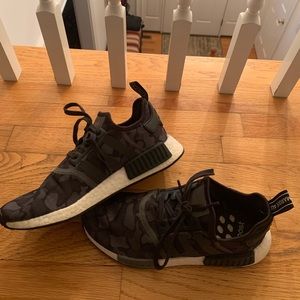 black camo ultraboost sneakers